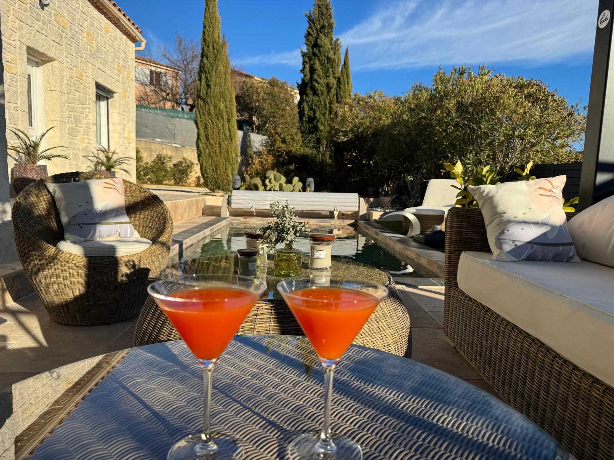 Casa Amor & Spa, Appartement Suite Jacuzzi & Piscine Chauffee Montfort-sur-Argens Kültér fotó
